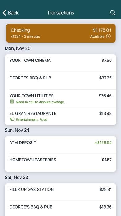 Family Savings CU screenshot 1
