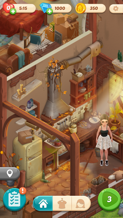 Family Town: Match-3 Makeover screenshot 1