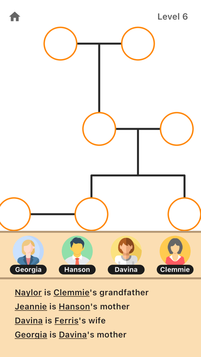 Family Tree - Logic Game screenshot 1