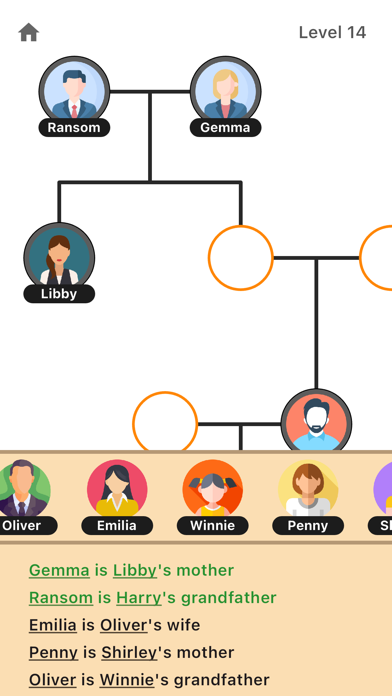 Family Tree - Logic Game screenshot 2