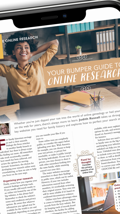 Family Tree Magazine. screenshot 4