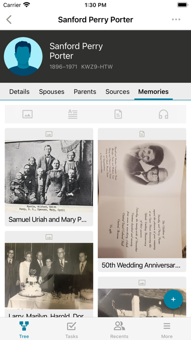 FamilySearch Tree screenshot 2