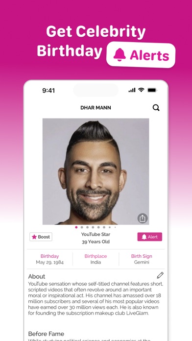 Famous Birthdays screenshot 2