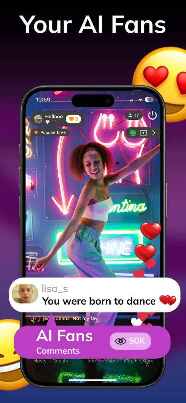 Famy: Fake Live Video Stream screenshot 4