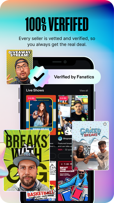 Fanatics Live - Break Your Way screenshot 1