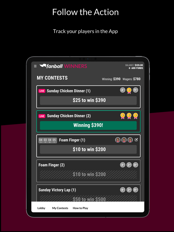 Fanball Fantasy Sports screenshot 1