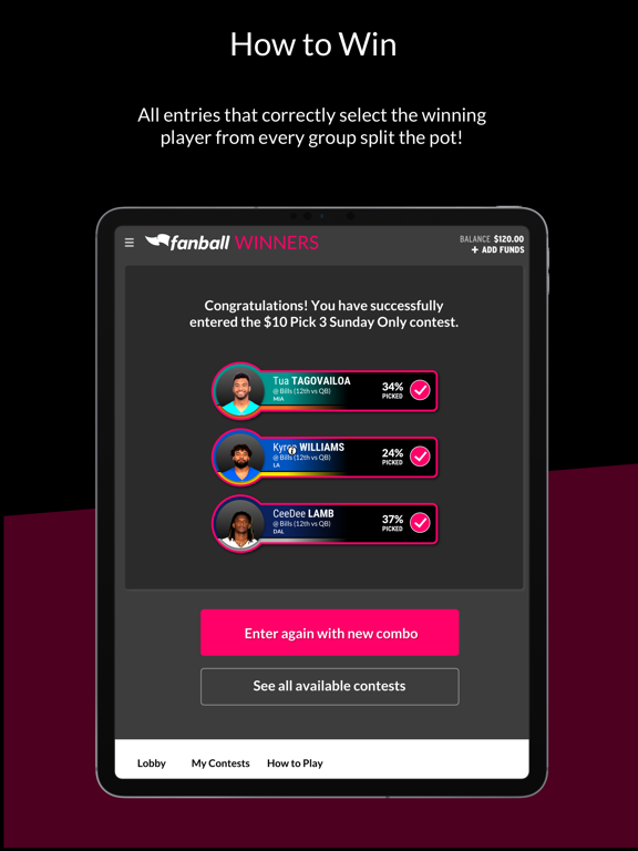 Fanball Fantasy Sports screenshot 2