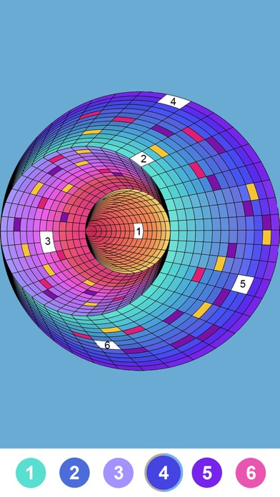 Fancy Color - Paint by Number screenshot 1