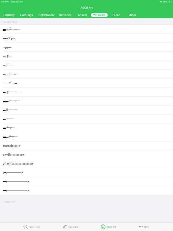 Fancy Text Symbols screenshot 5