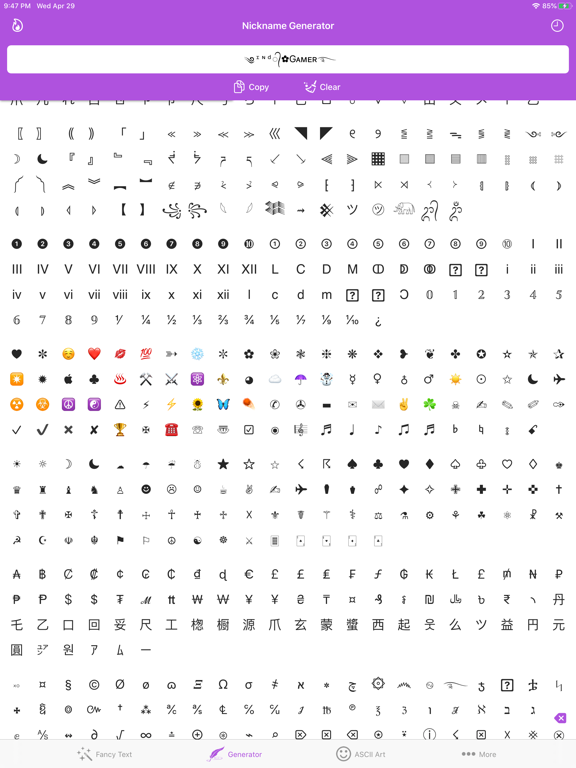 Fancy Text Symbols screenshot 6