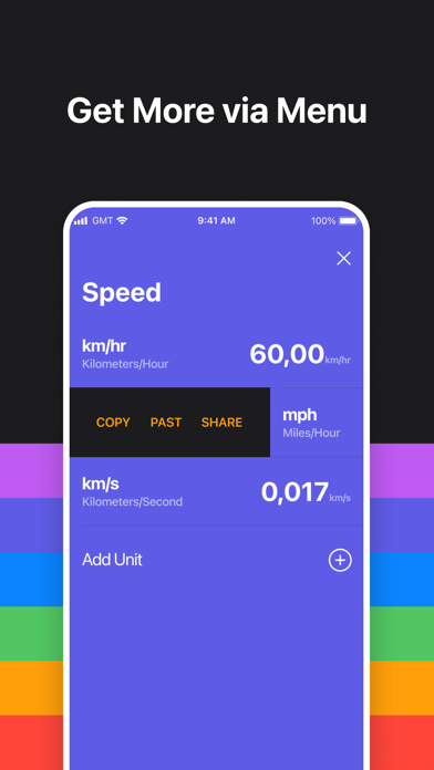 Fancy Units Converter screenshot 1