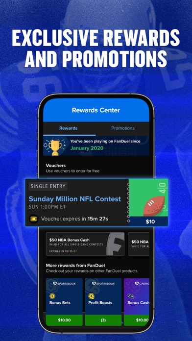 FanDuel Fantasy Sports screenshot 1