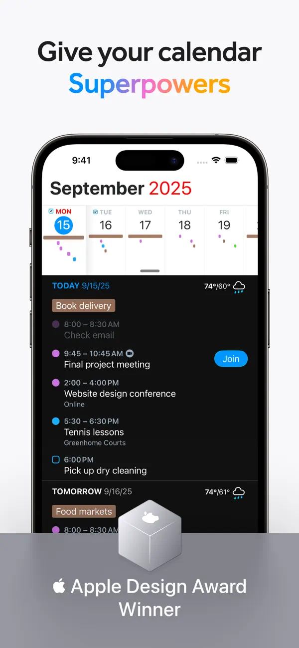Fantastical Calendar screenshot 5