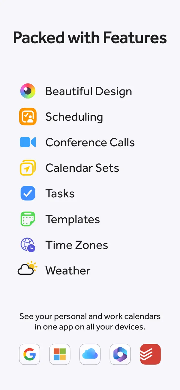 Fantastical Calendar screenshot 1