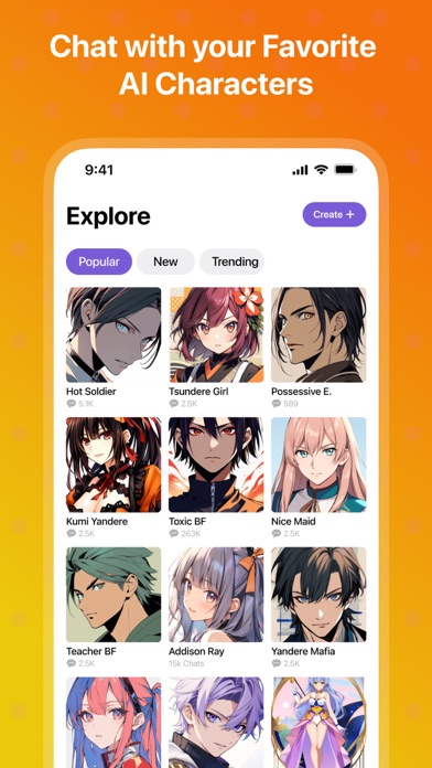 Fantasy AI - Character Chat screenshot 4