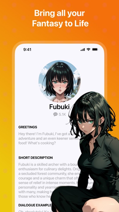 Fantasy AI - Character Chat screenshot 2
