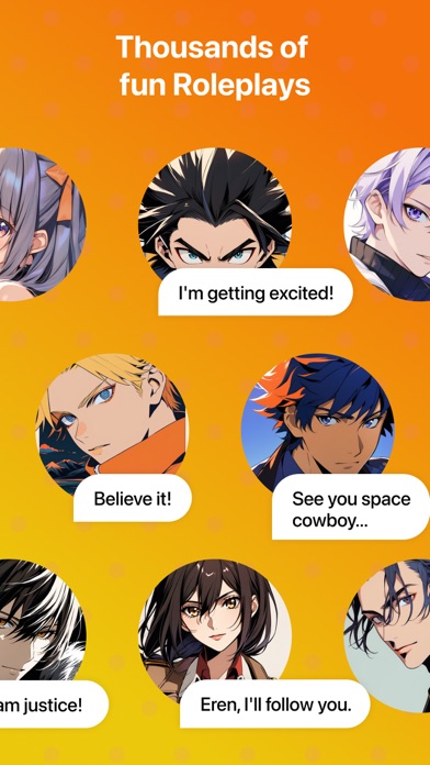 Fantasy AI - Character Chat screenshot 1