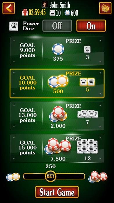 Farkle Craps: Dice Game Online screenshot 1