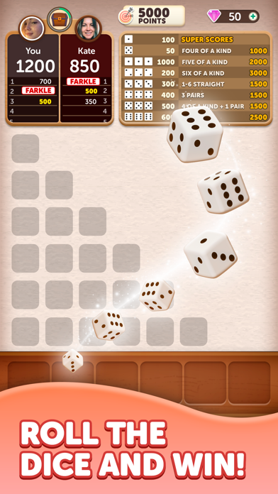 Farkle Dice Roll screenshot 4