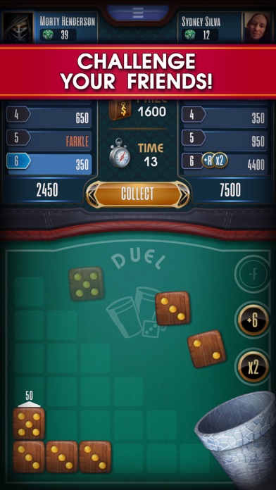 Farkle online -10000 Dice Game screenshot 2