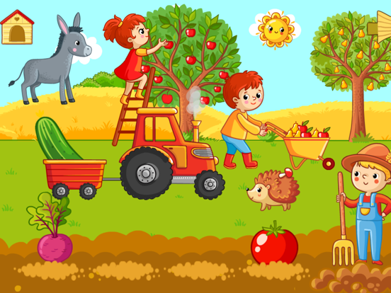 Farm animal pet games for kids screenshot 7