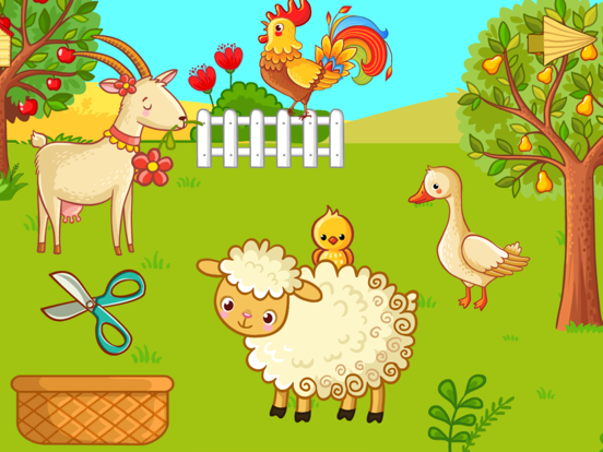 Farm animal pet games for kids screenshot 8