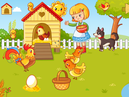 Farm animal pet games for kids screenshot 3