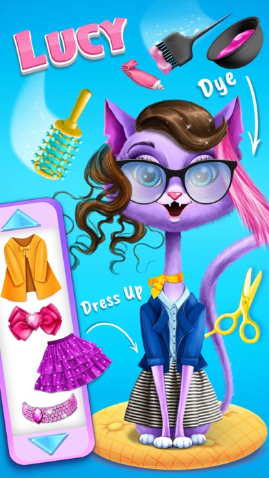 Farm Animals Makeover - Cute Virtual Pet Salon screenshot 1