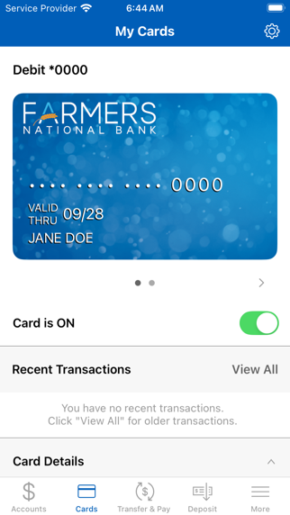 Farmers Nat. Bank Canfield screenshot 1