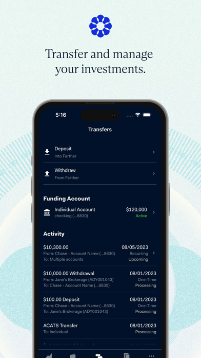 Farther: Invest & Save screenshot 3