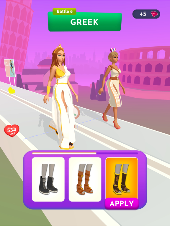 Fashion Battle - Dress up game screenshot 5