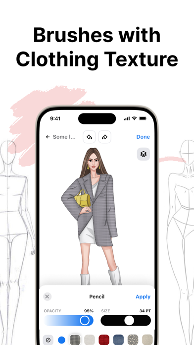 Fashion Design Sketch Tools screenshot 3