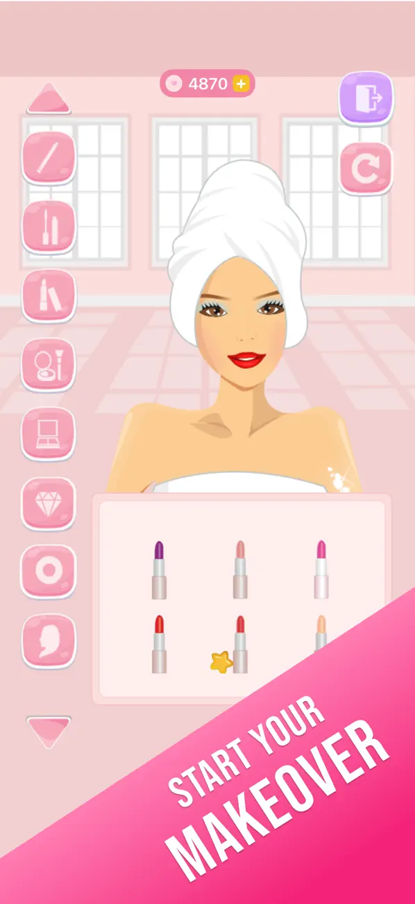 Fashion Girl: Dress Up Game screenshot 2
