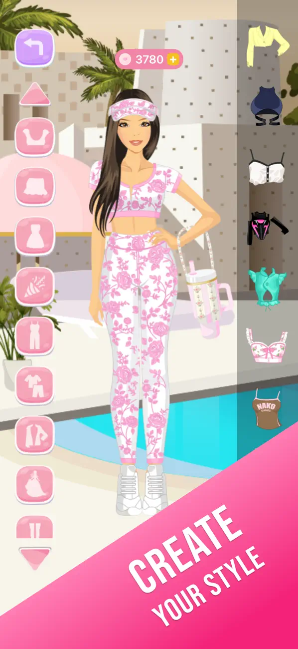 Fashion Girl: Dress Up Game screenshot 6