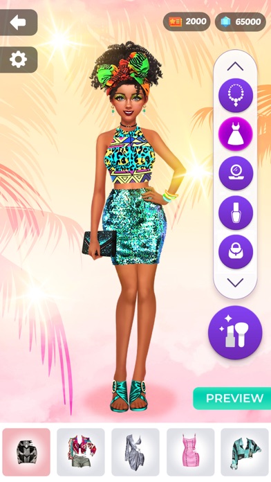 Fashion Show: Dress Up, Makeup screenshot 3