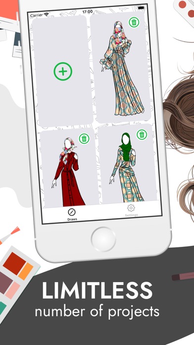 Fashion Sketch Outfit Design screenshot 2
