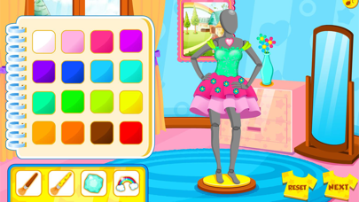 Fashion studio designer game screenshot 2