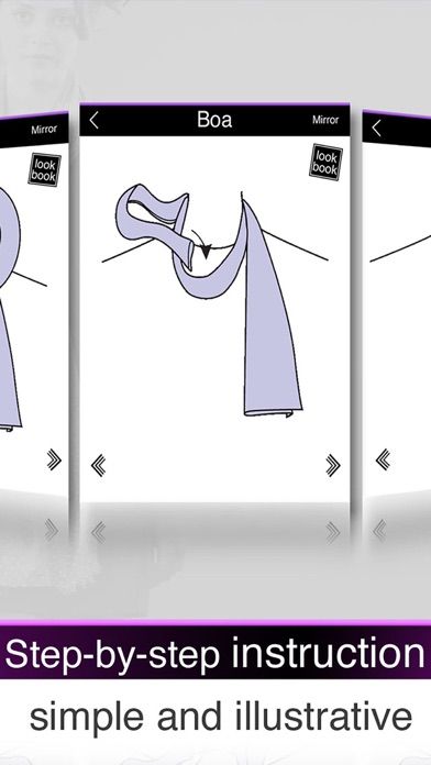 Fashion & Style guide how to wear a scarf in a new way screenshot 2