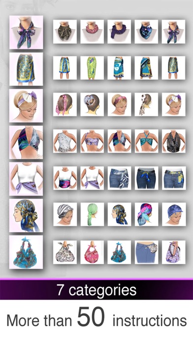 Fashion & Style guide how to wear a scarf in a new way screenshot 3