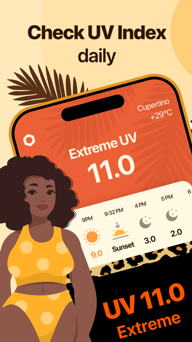 Fashion UV index widget 16 screenshot 5