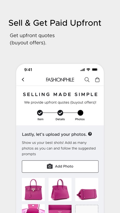 FASHIONPHILE screenshot 1