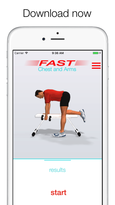 Fast Chest and Arms Workouts screenshot 1