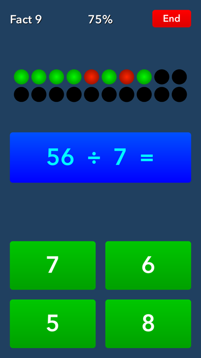 Fast Facts Math screenshot 1