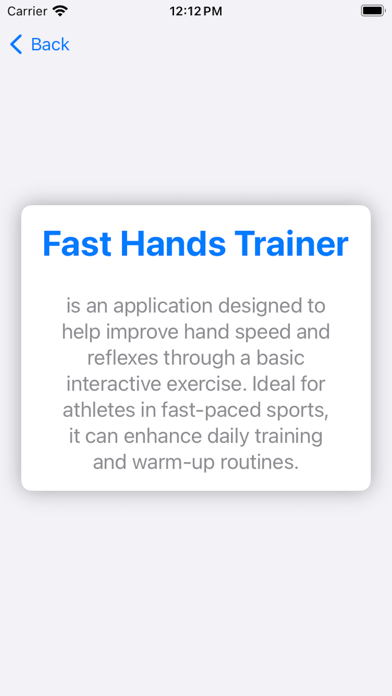 Fast Hands Trainer screenshot 2