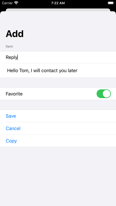 Fast Input screenshot 1