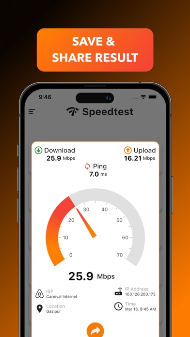 Fast Internet Speed Test Now screenshot 2