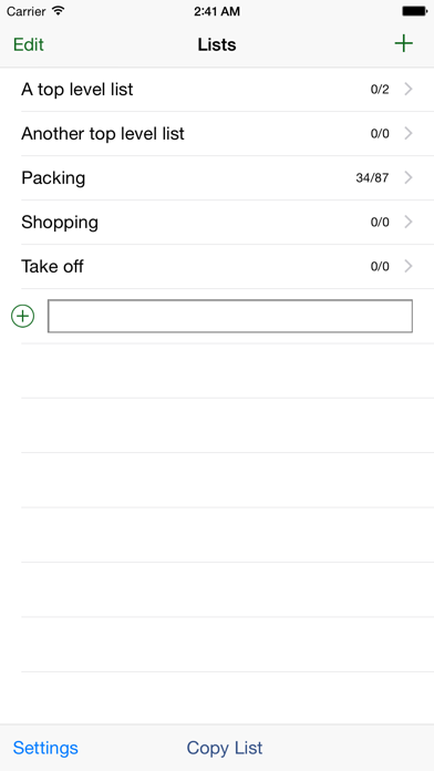 Fast Lists screenshot 3