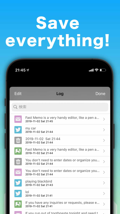 Fast Memo 2 screenshot 4