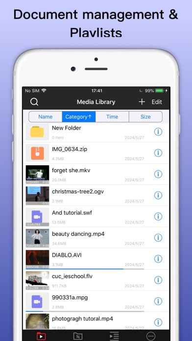 Fast Player - video player screenshot 1