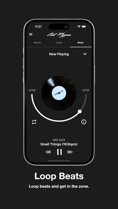 Fast Rhymes Songwriting Studio screenshot 2